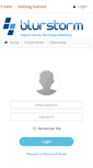 Mobile Screenshot of billing.blurstorm.com
